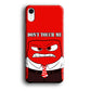 Angry Inside Out Don't Touch Me iPhone XR Case