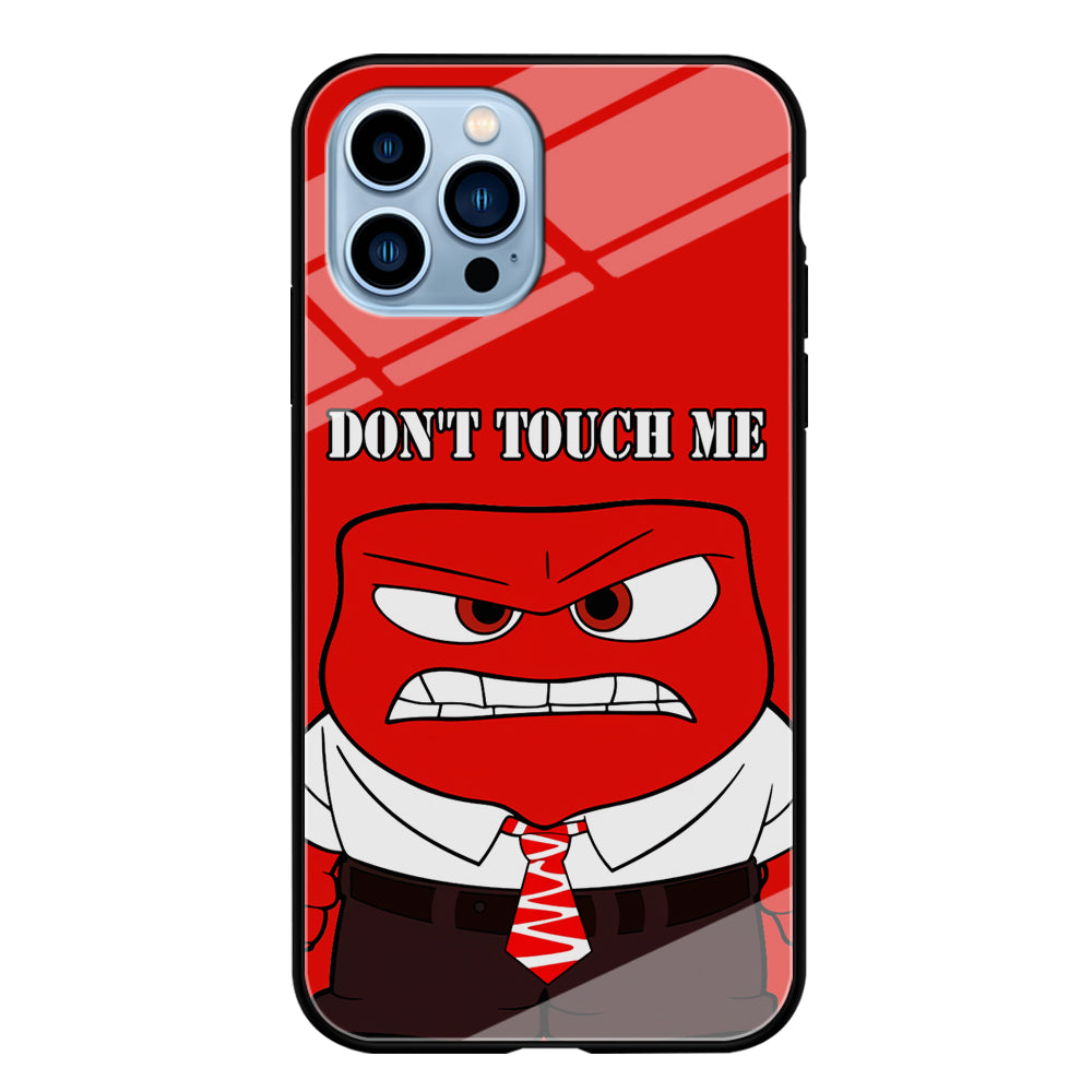 Angry Inside Out Don't Touch Me iPhone 15 Pro Max Case