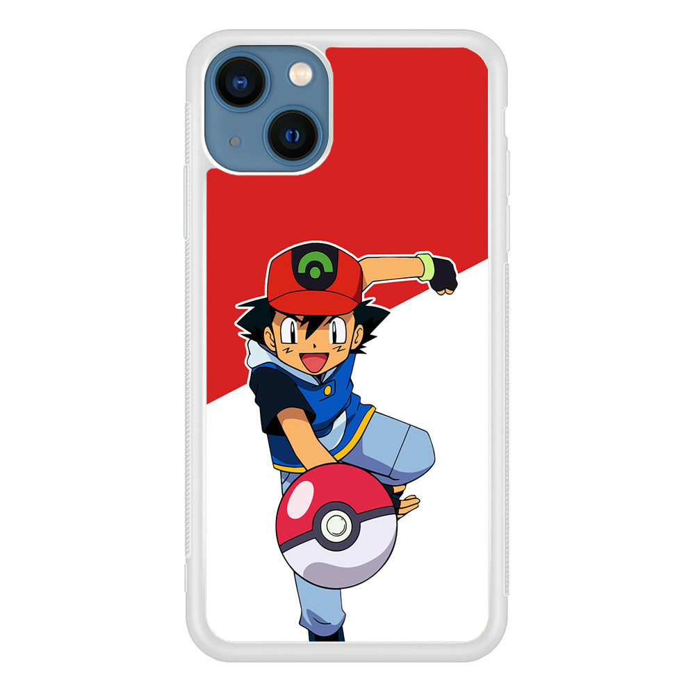 Ash Ketchum Pokeball iPhone 14 Plus Case