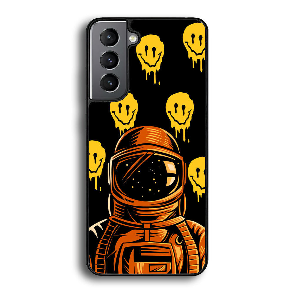 Astronaut Emoji Smile Samsung Galaxy S23 Case - Ezzystore