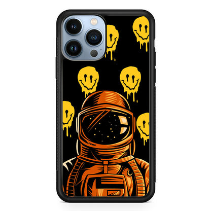 Astronaut Emoji Smile iPhone 14 Pro Max Case