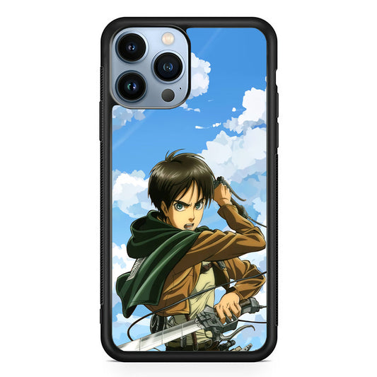 Attack on Titan Eren Jaeger iPhone 14 Pro Max Case