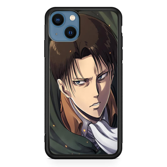 Attack on Titan Levi Face iPhone 14 Plus Case