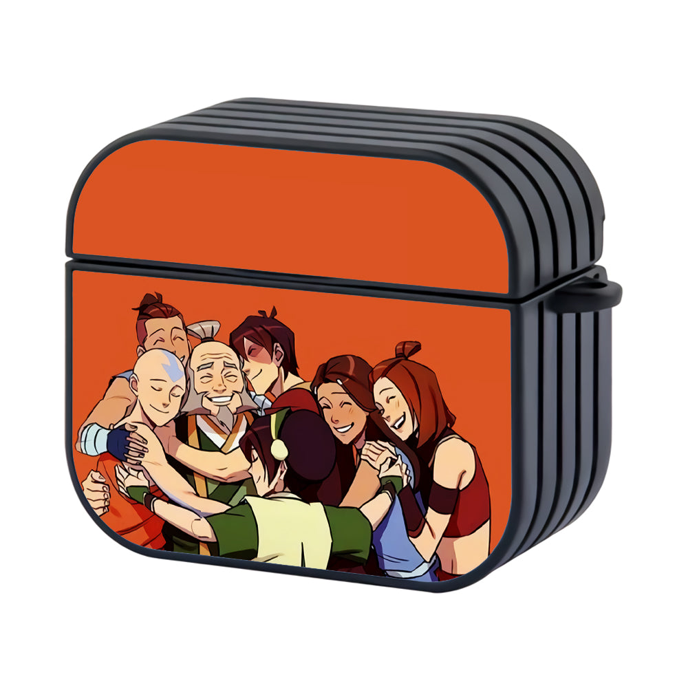 Avatar Aang Family Hard Plastic Case Cover For Apple Airpods 3