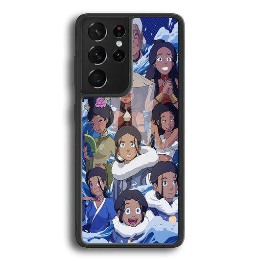 Avatar The Last Airbender Katara Transformation Samsung Galaxy S22 Ultra Case - Ezzystore