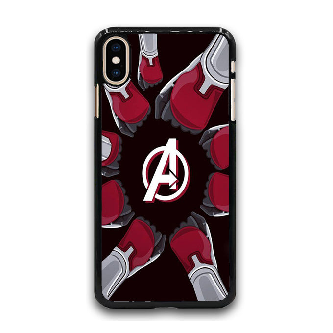 Avengers End Game Hand iPhone X Case