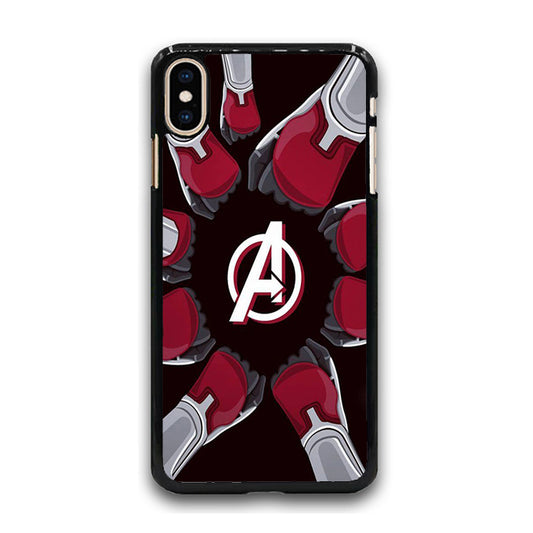 Avengers End Game Hand iPhone X Case