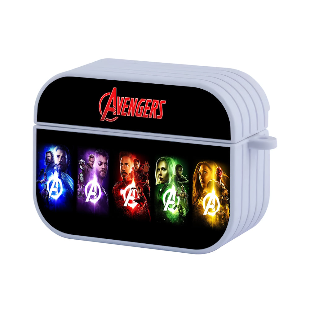 Avengers Family Team Hard Plastic Case Cover For Apple Airpods Pro