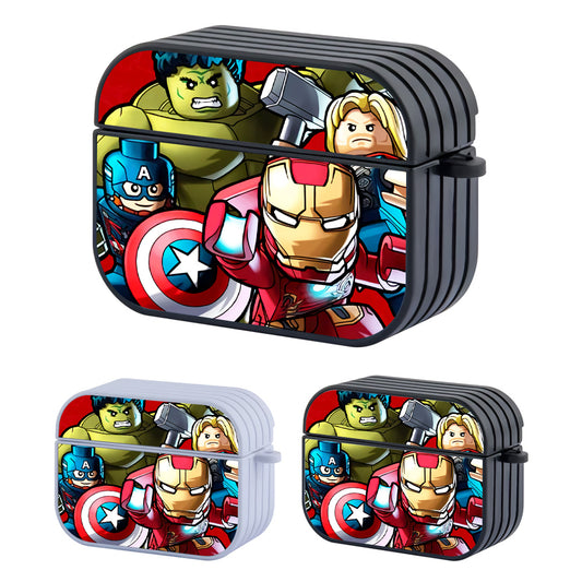 Avengers Lego Mode Hard Plastic Case Cover For Apple Airpods Pro