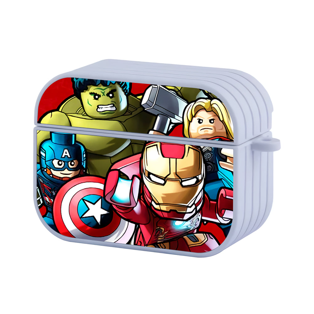 Avengers Lego Mode Hard Plastic Case Cover For Apple Airpods Pro