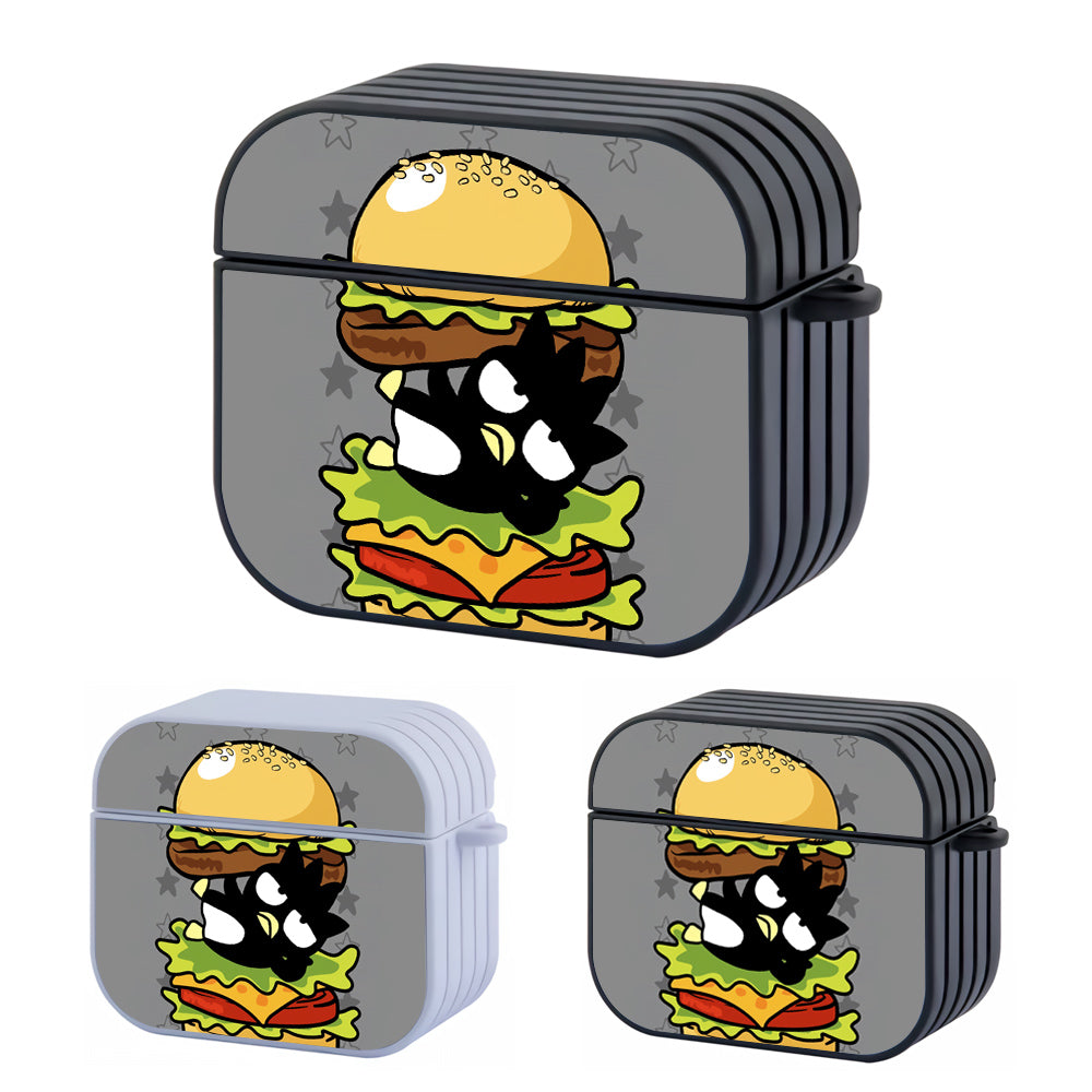 Badtz Maru Burger Hard Plastic Case Cover For Apple Airpods 3