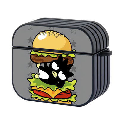 Badtz Maru Burger Hard Plastic Case Cover For Apple Airpods 3