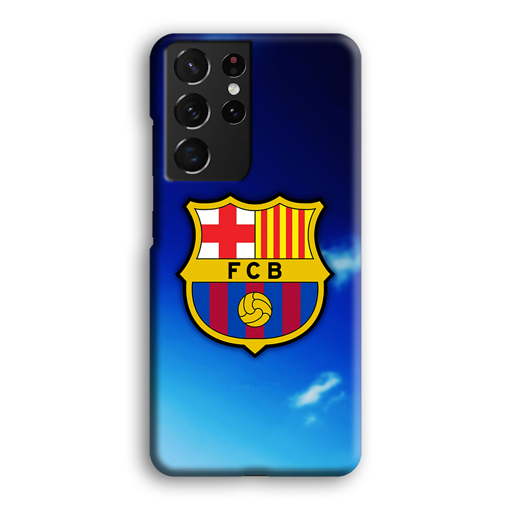 Barcelona FC Pride Emblem Samsung Galaxy S21 Ultra Case