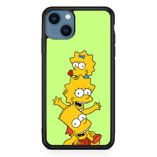 Bart and Sister iPhone 15 Plus Case