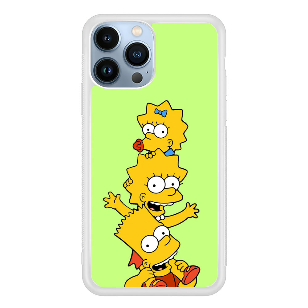Bart and Sister iPhone 14 Pro Case