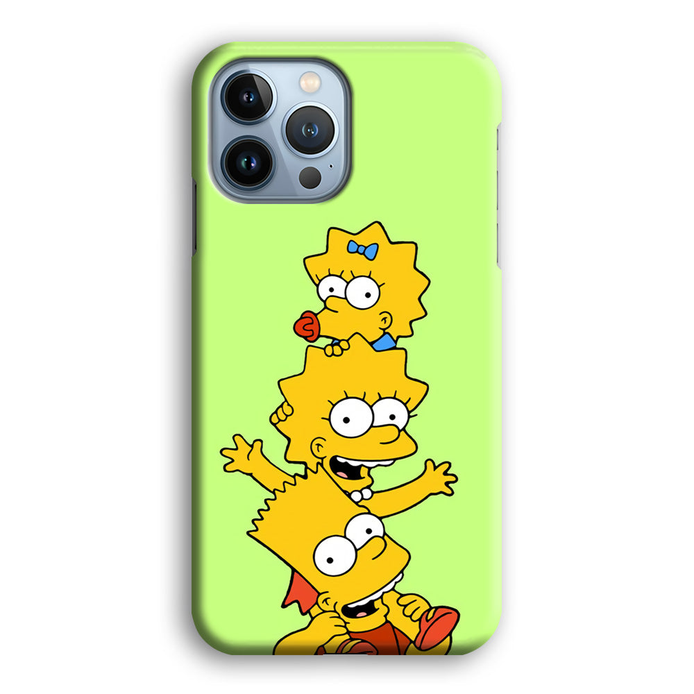 Bart and Sister iPhone 15 Pro Max Case
