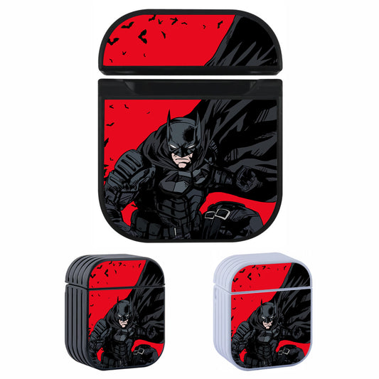 Batman In Action Hard Plastic Case Cover For Apple Airpods