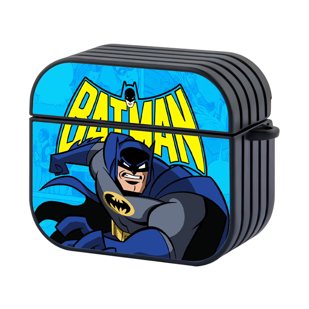 Batman In Action Hard Plastic Case Cover For Apple Airpods 3