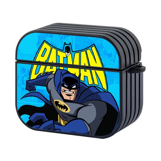 Batman In Action Hard Plastic Case Cover For Apple Airpods 3 - Ezzystore
