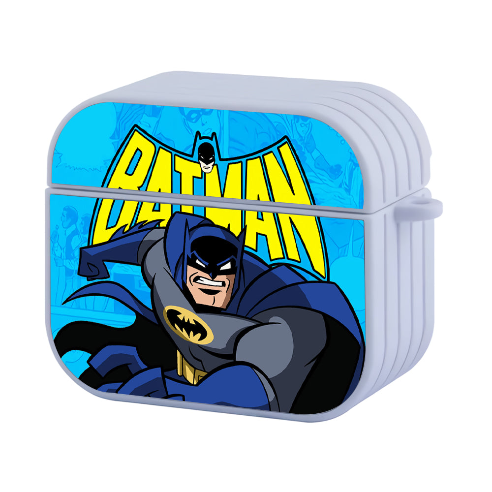 Batman In Action Hard Plastic Case Cover For Apple Airpods 3