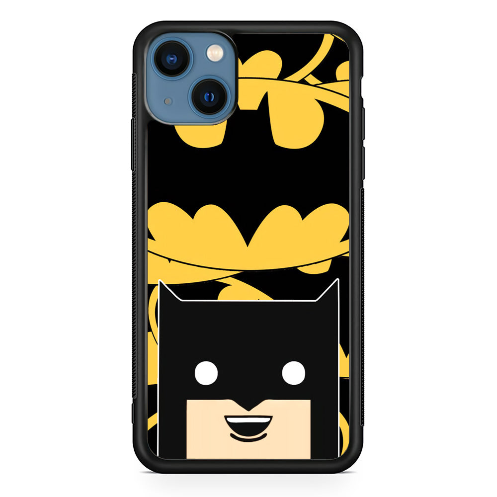 Batman Lego Face iPhone 15 Plus Case