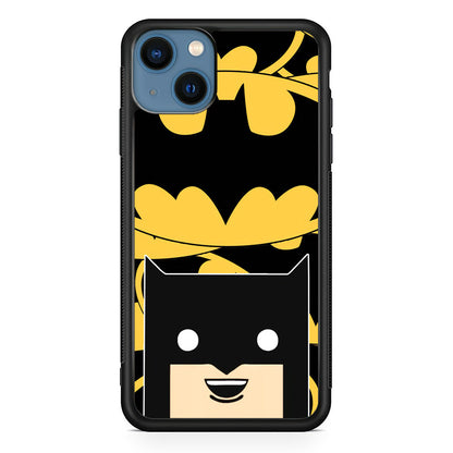 Batman Lego Face iPhone 14 Plus Case
