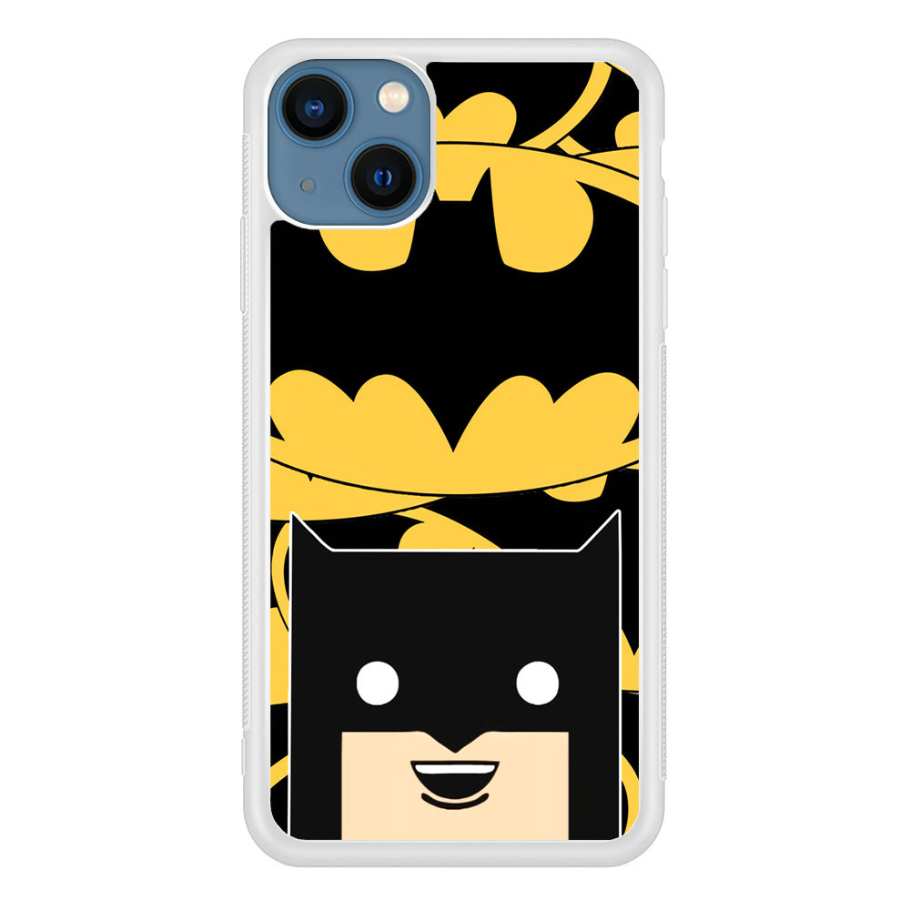 Batman Lego Face iPhone 14 Plus Case