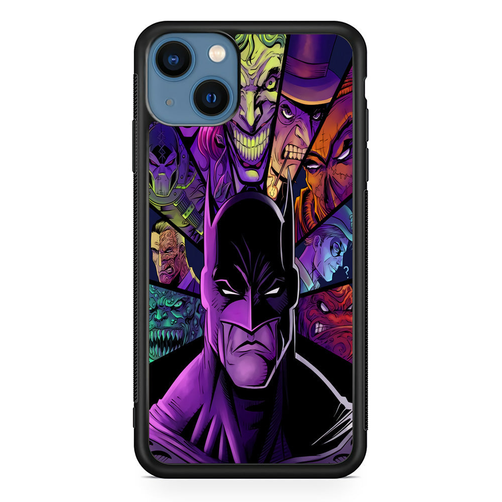 Batman x Villain iPhone 15 Plus Case