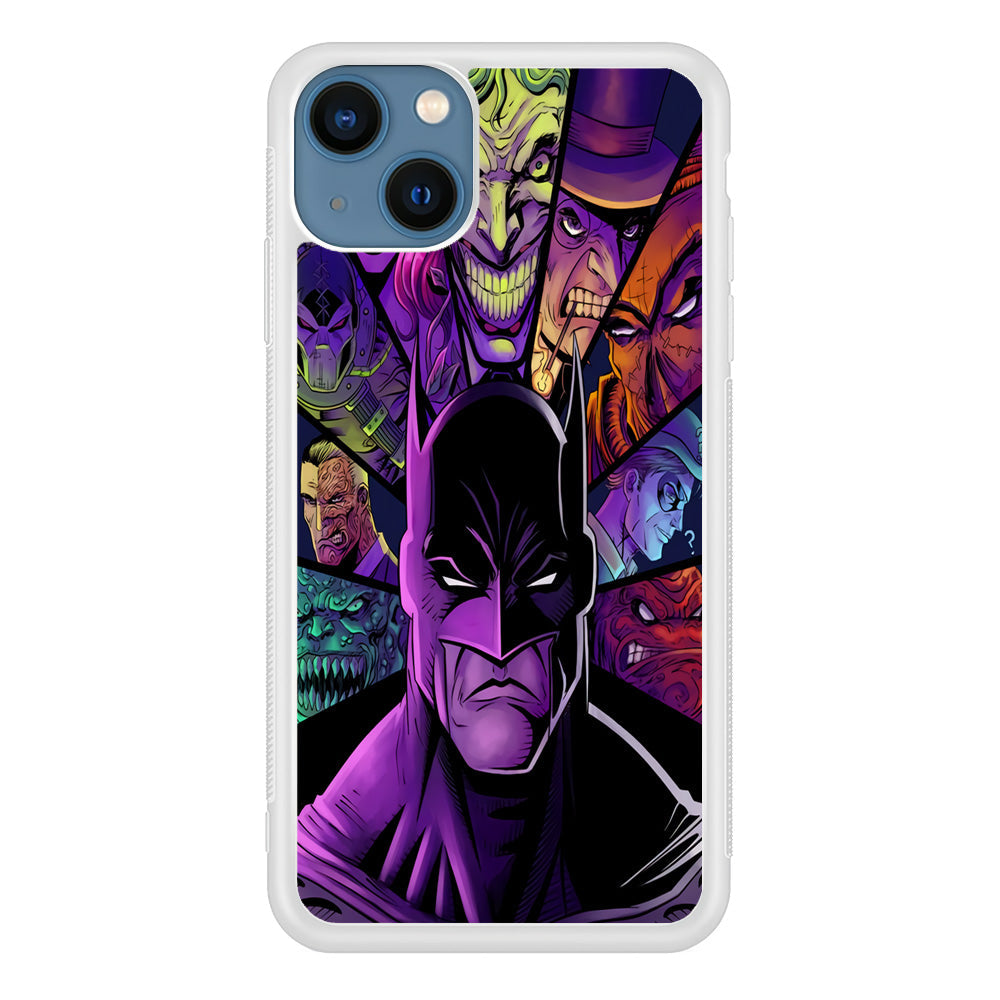 Batman x Villain iPhone 15 Plus Case