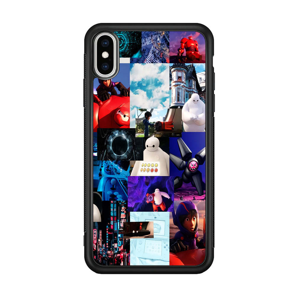 Baymax With Hiro Aesthetic Moment iPhone XS Case