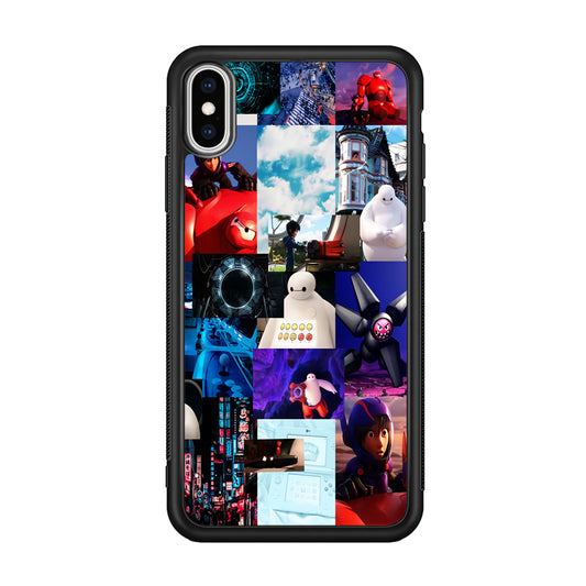 Baymax With Hiro Aesthetic Moment iPhone XS Case