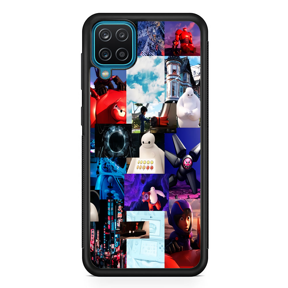 Baymax With Hiro Aesthetic Moment Samsung Galaxy A12 Case
