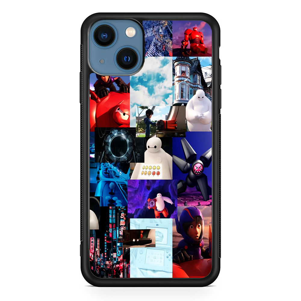 Baymax With Hiro Aesthetic Moment iPhone 15 Case
