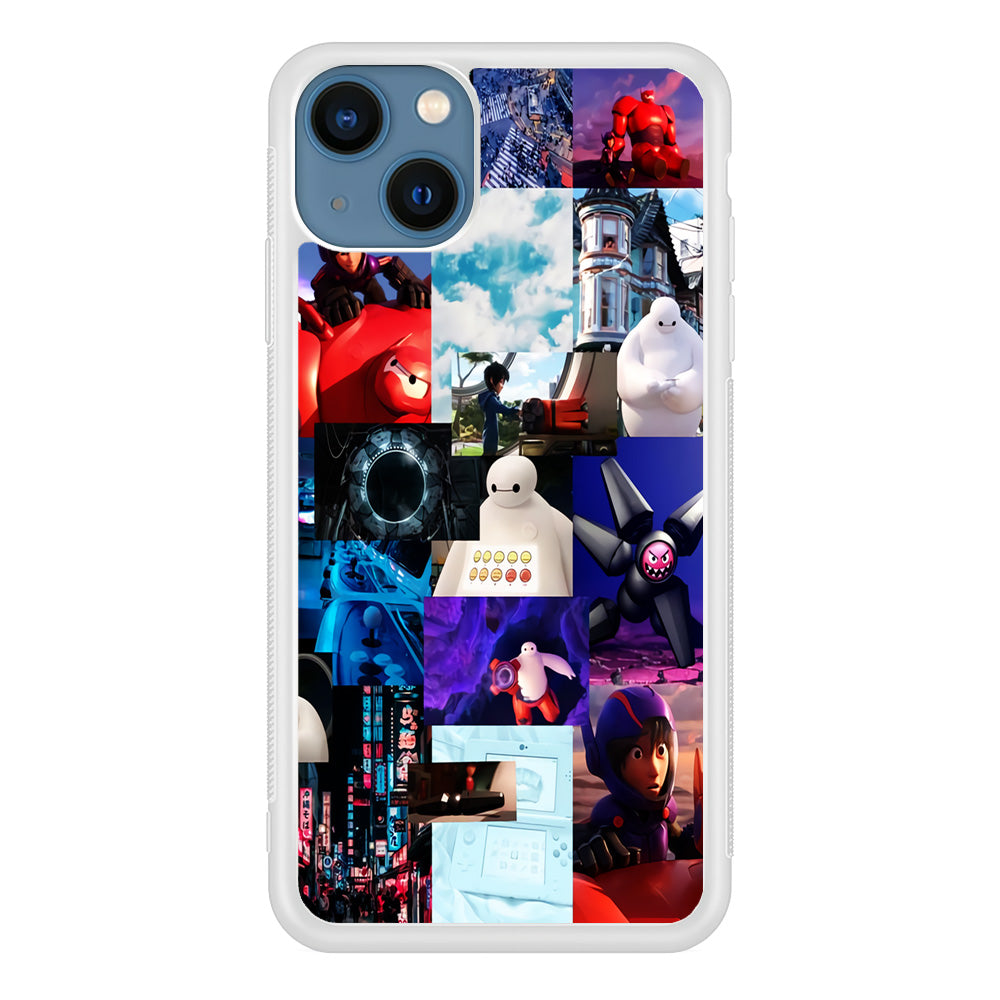 Baymax With Hiro Aesthetic Moment iPhone 15 Case