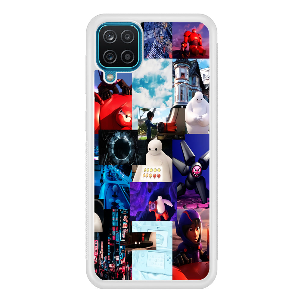 Baymax With Hiro Aesthetic Moment Samsung Galaxy A12 Case