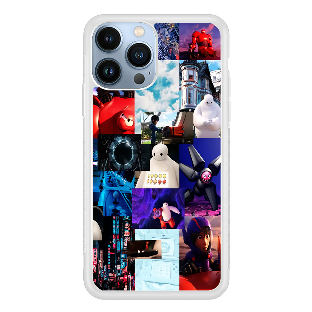 Baymax With Hiro Aesthetic Moment iPhone 14 Pro Case