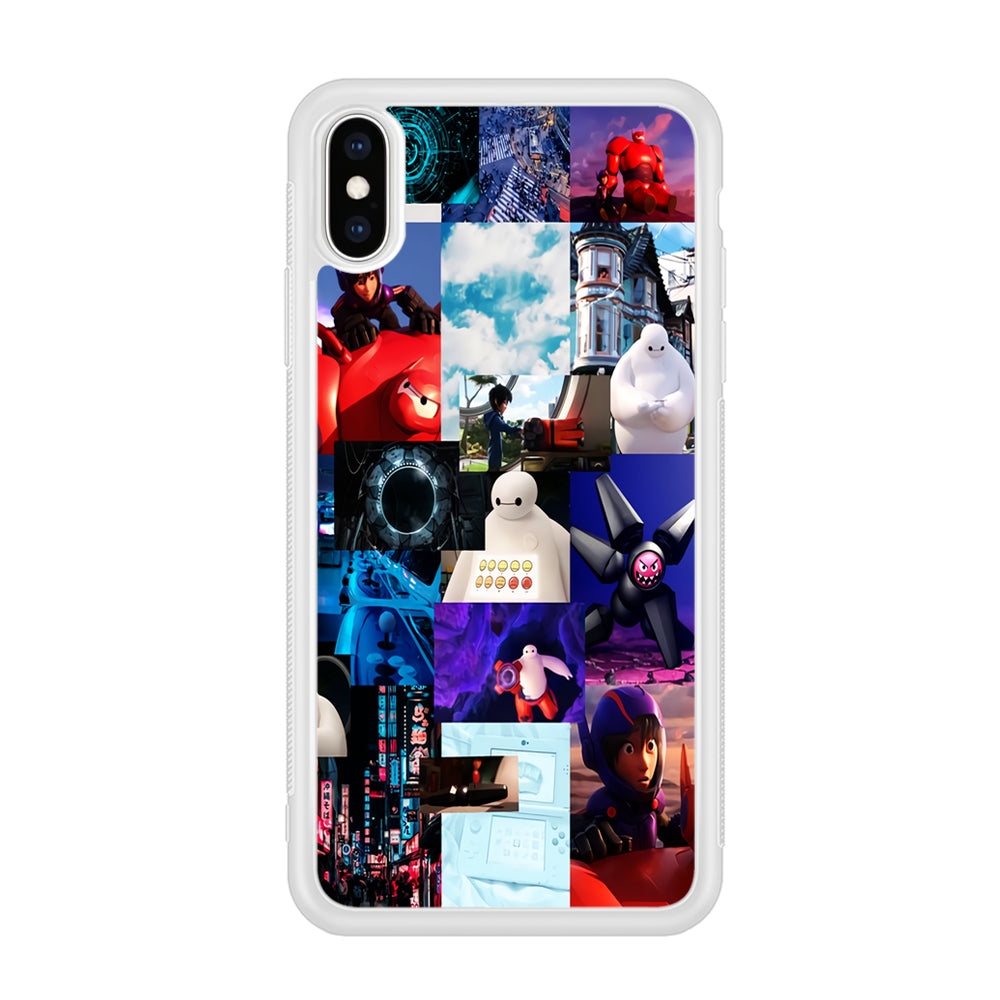 Baymax With Hiro Aesthetic Moment iPhone XS Case