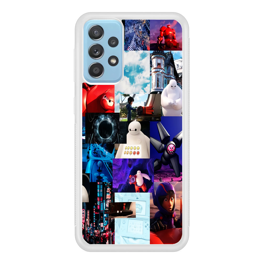 Baymax With Hiro Aesthetic Moment Samsung Galaxy A72 Case