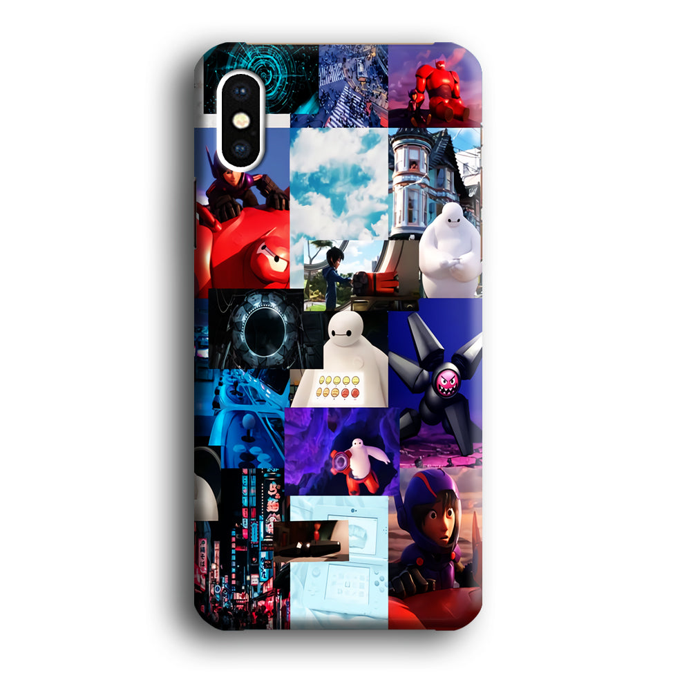Baymax With Hiro Aesthetic Moment iPhone XS Case