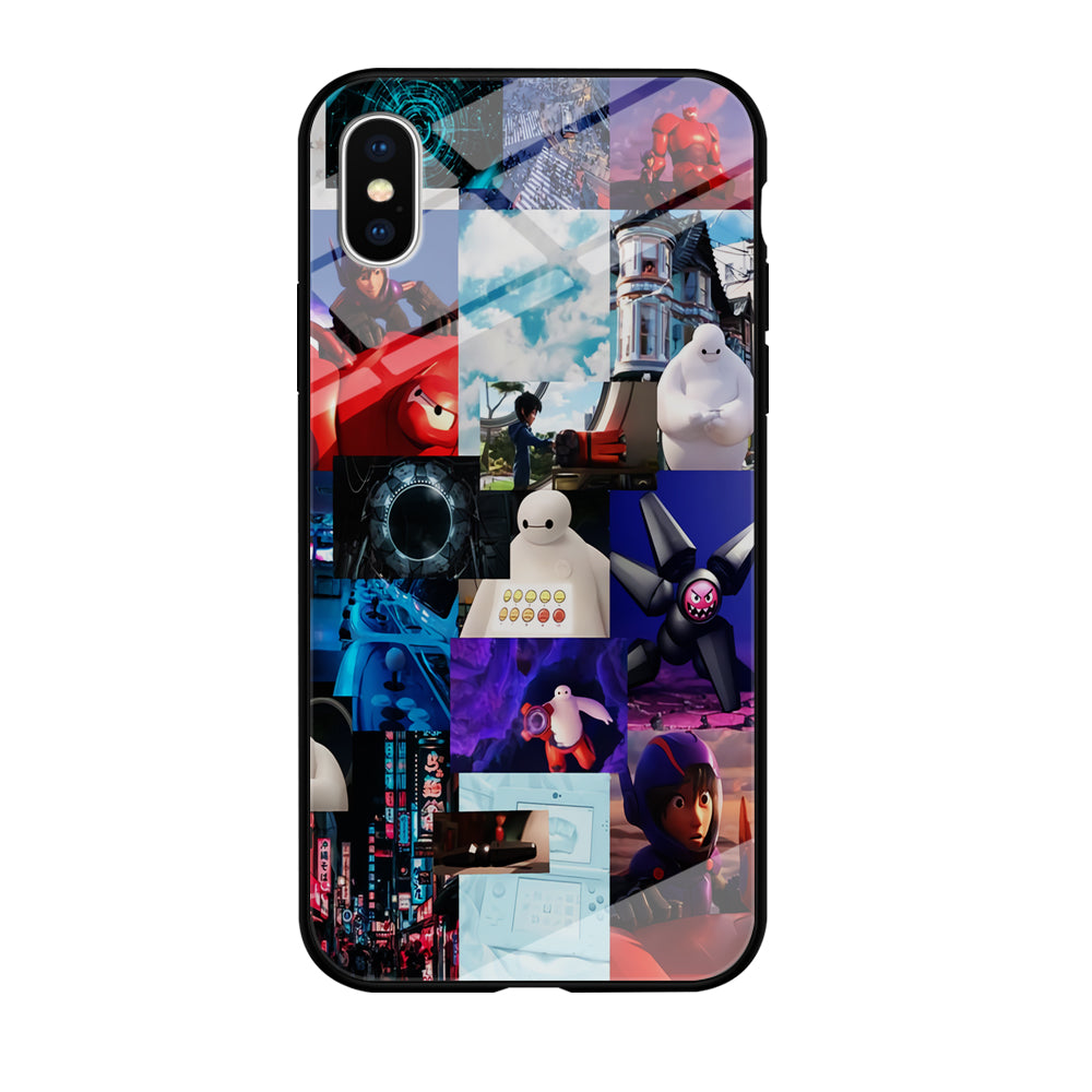 Baymax With Hiro Aesthetic Moment iPhone XS Case