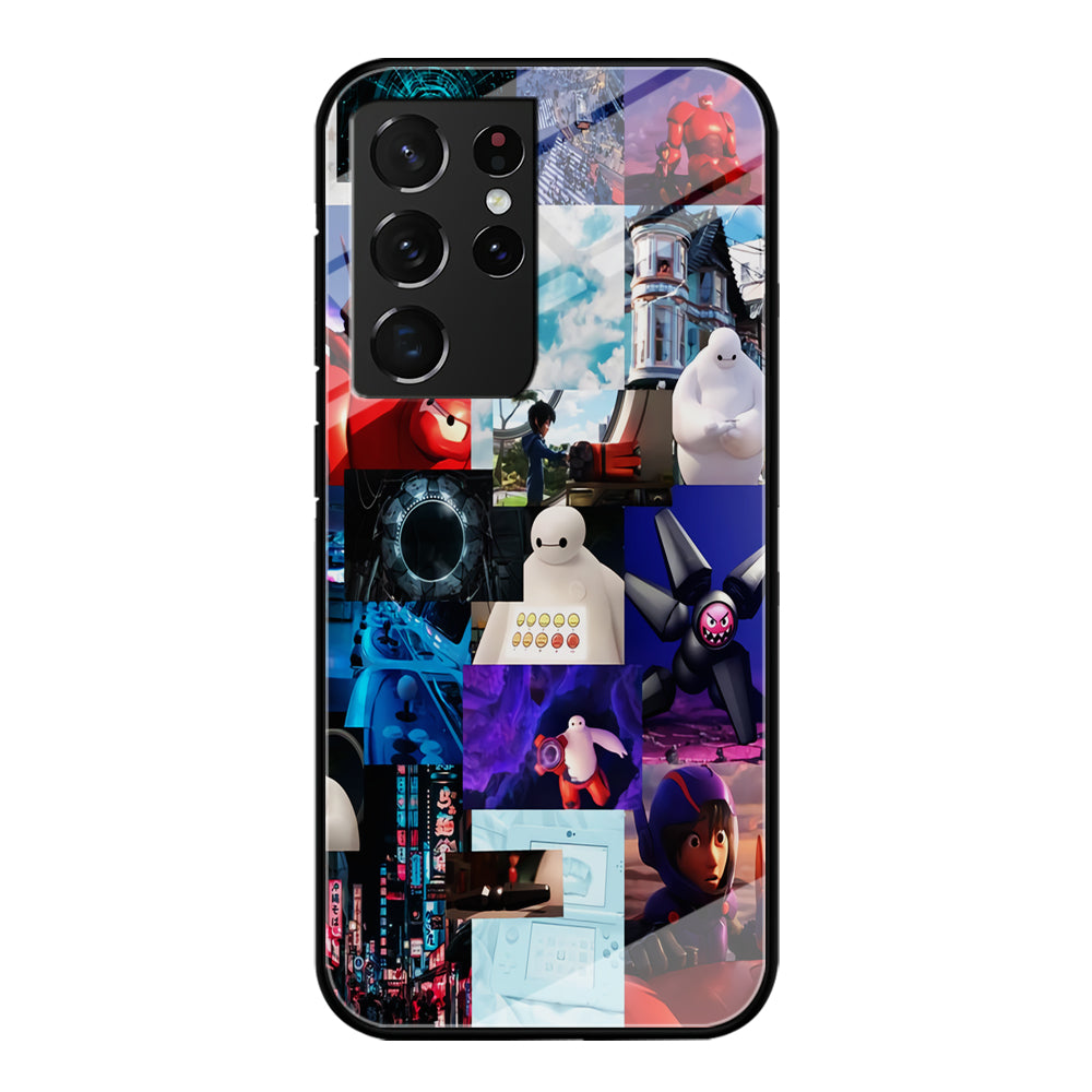 Baymax With Hiro Aesthetic Moment Samsung Galaxy S21 Ultra Case