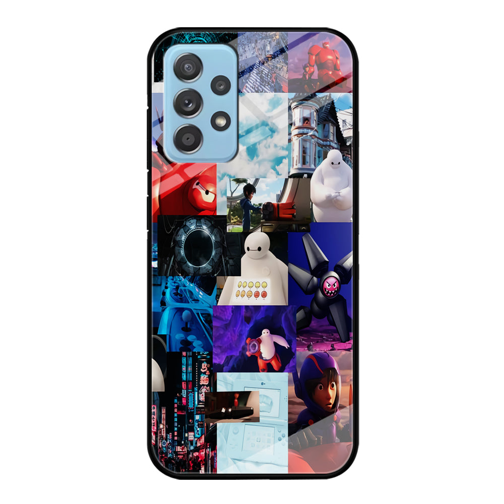Baymax With Hiro Aesthetic Moment Samsung Galaxy A72 Case