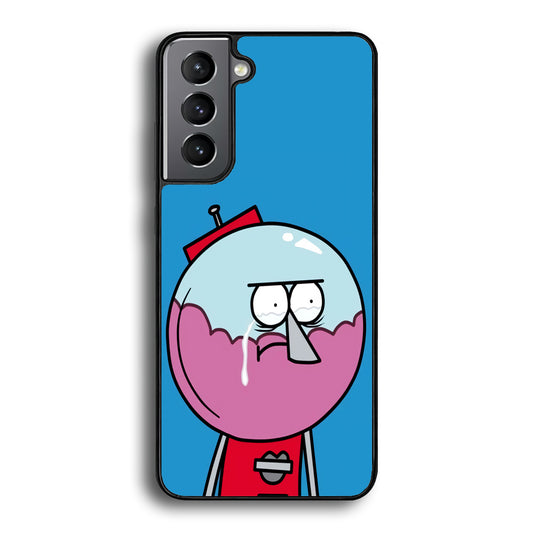 Benson Regular Show Crying Moment Samsung Galaxy S21 Case