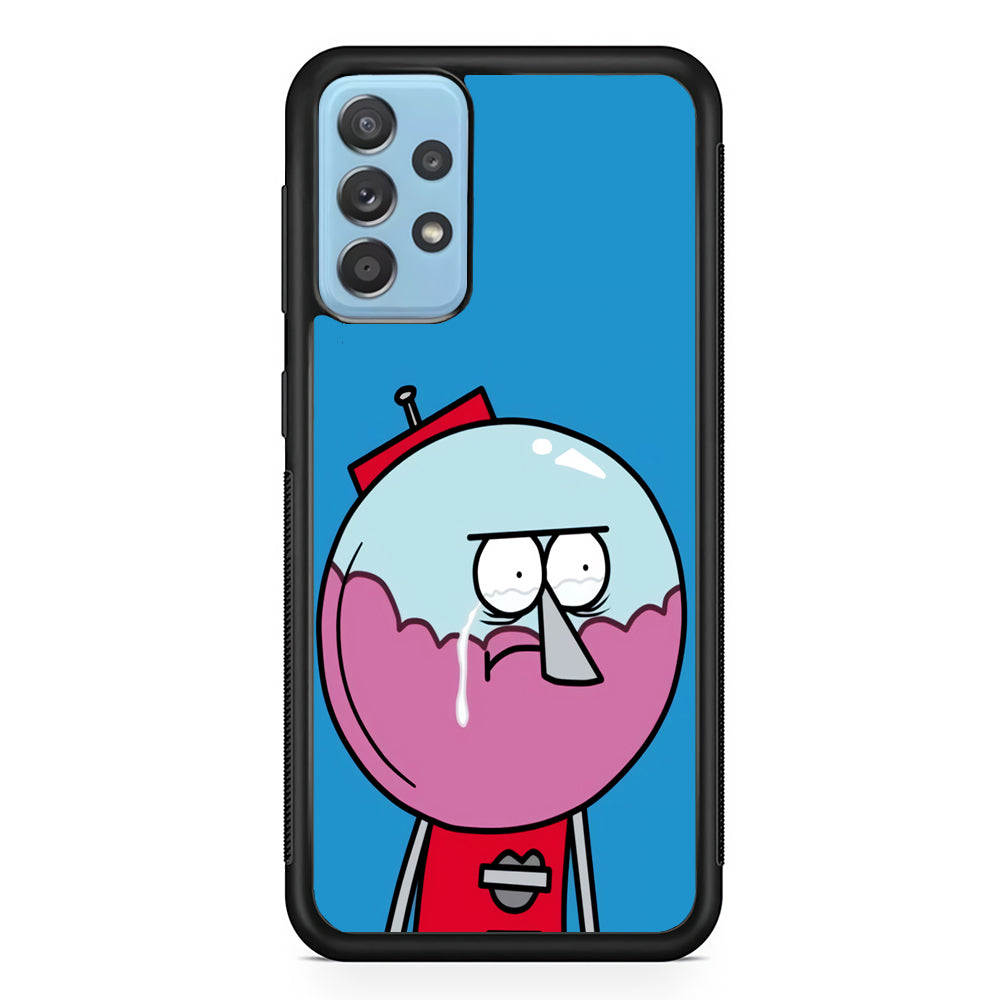 Benson Regular Show Crying Moment Samsung Galaxy A52 Case