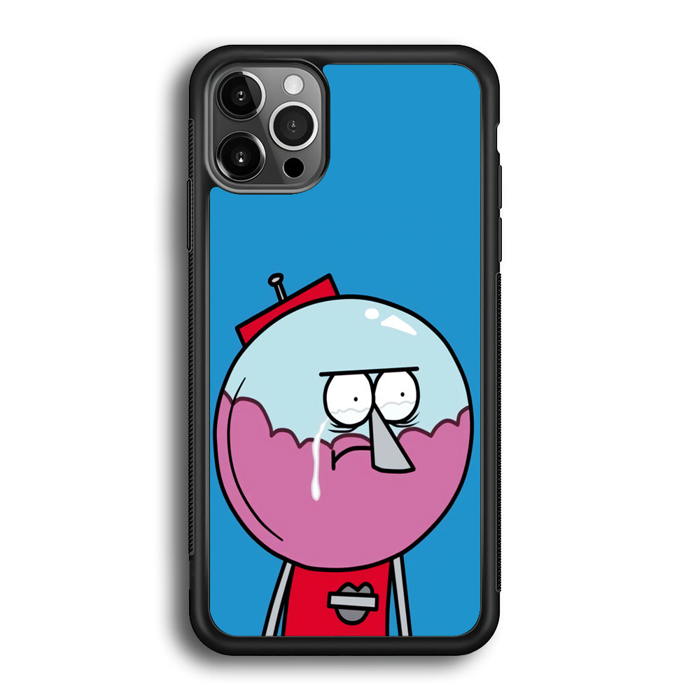 Benson Regular Show Crying Moment iPhone 12 Pro Max Case