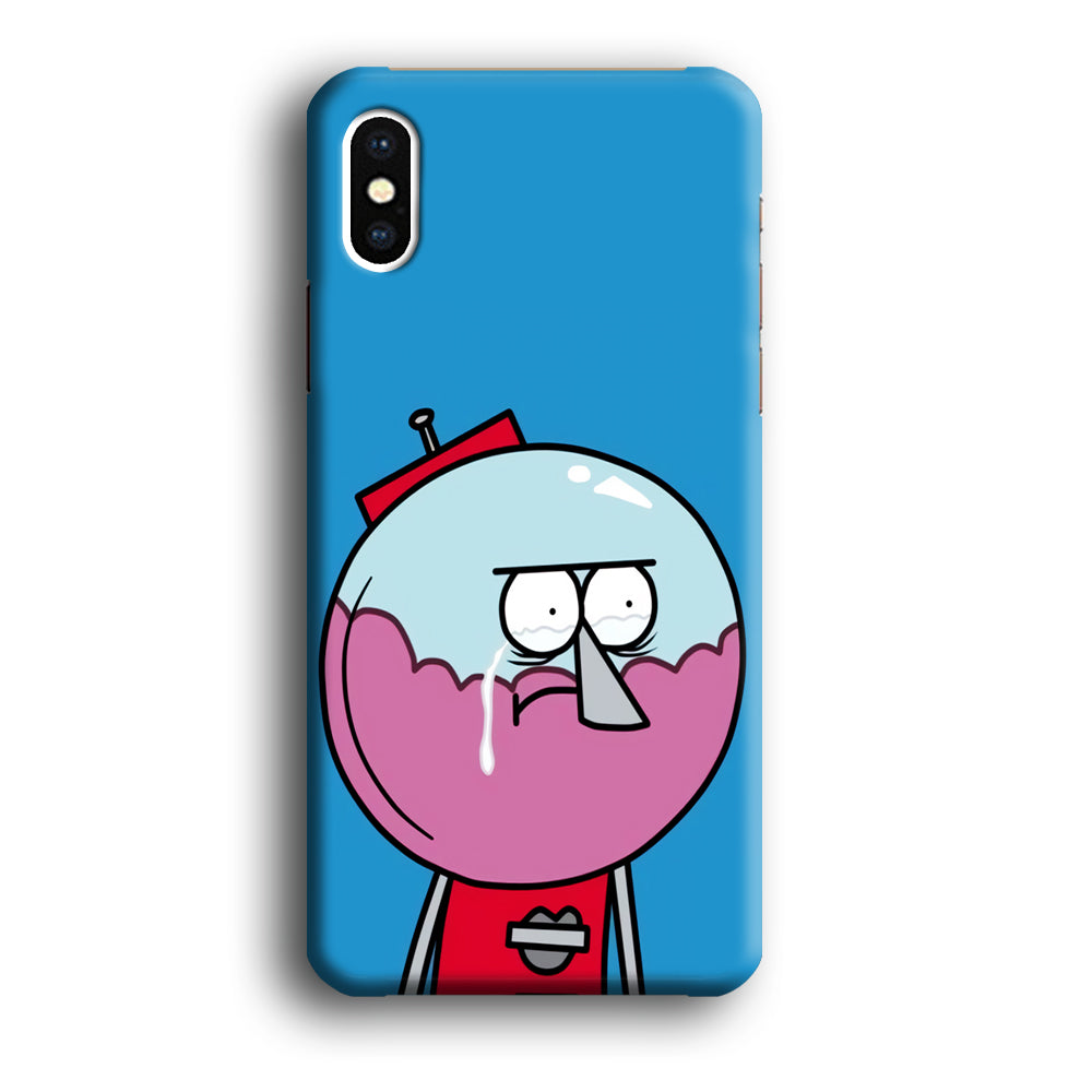 Benson Regular Show Crying Moment iPhone XS Case