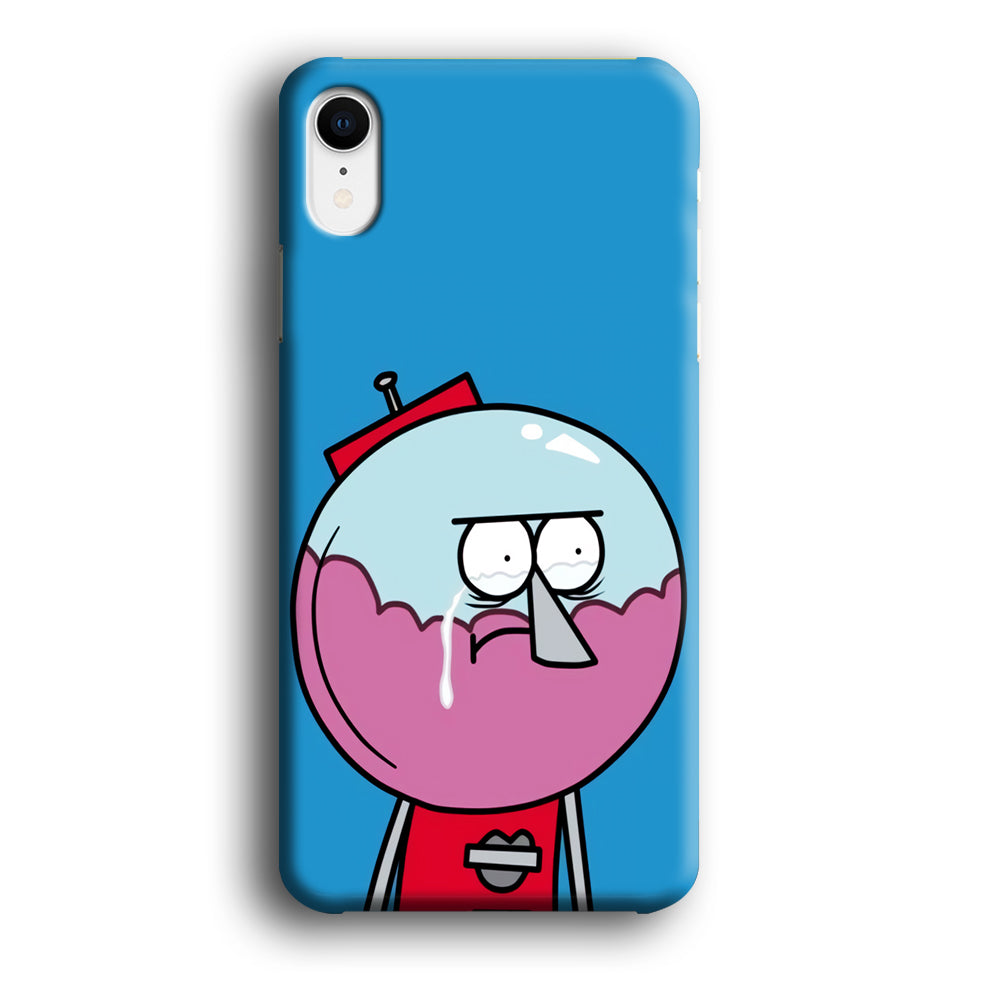 Benson Regular Show Crying Moment iPhone XR Case