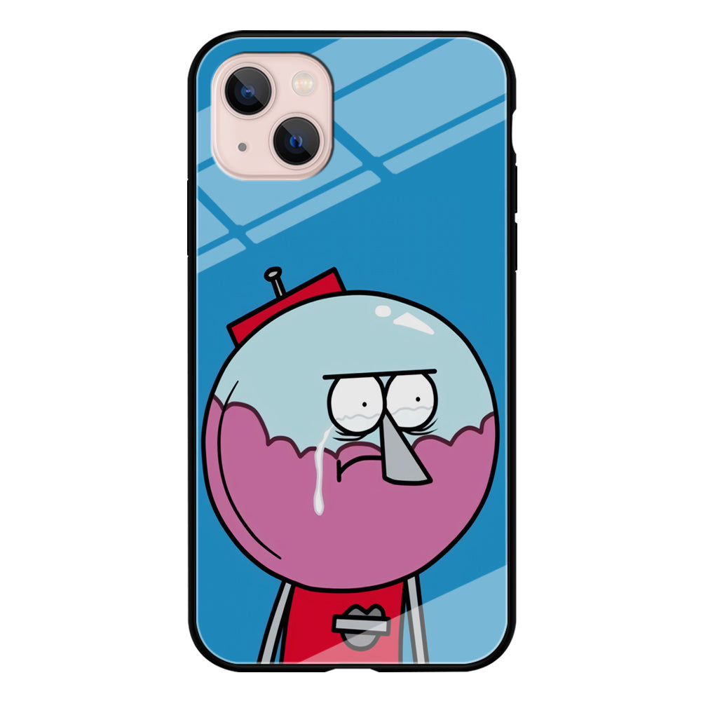 Benson Regular Show Crying Moment iPhone 15 Case