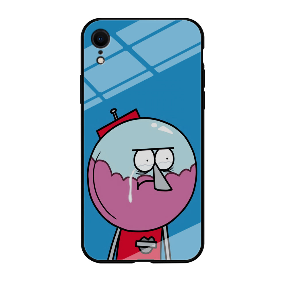 Benson Regular Show Crying Moment iPhone XR Case