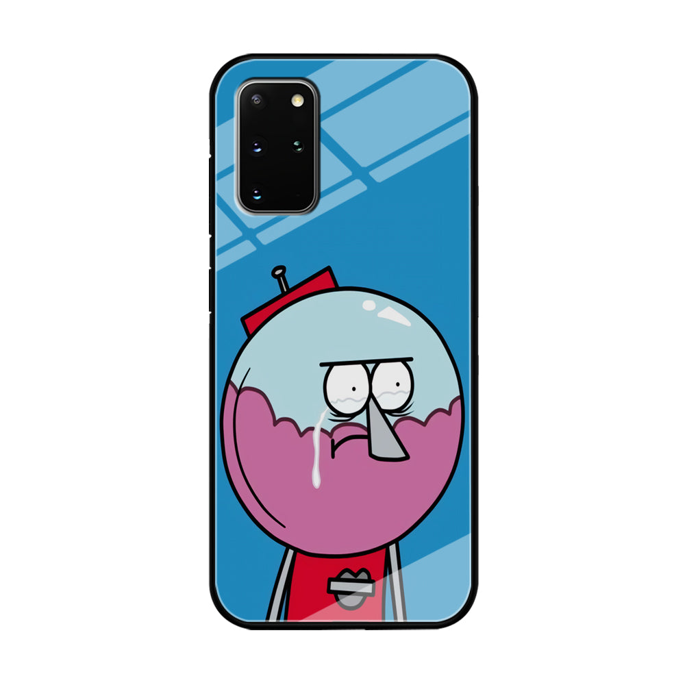 Benson Regular Show Crying Moment Samsung Galaxy S20 Plus Case